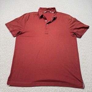 Travis Mathew Men's Polo Golf Performance Short Sleeve Breathable Lightweight XL
